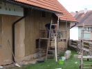 Fasady, zatepleni polystyren, vata, fasady vesnick chalupy